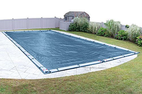 Pool Mate 352040RPM Heavy-Duty Blue Winter Pool Cover for In-Ground Swimming Pools, 20 x 40-ft. In-Ground Pool