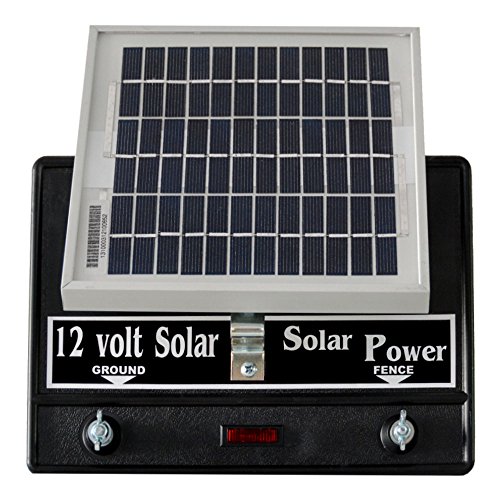 Solar Fence Charger 12 Volt 2 Joule/Free Lightning Diverter