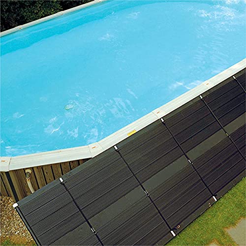 SunHeater Pool Heating System Two 2’ x 20’ Panels – Solar Heater for Inground and Aboveground Made of Durable Polypropylene, Raises Temperature, 6-10°F, S240U