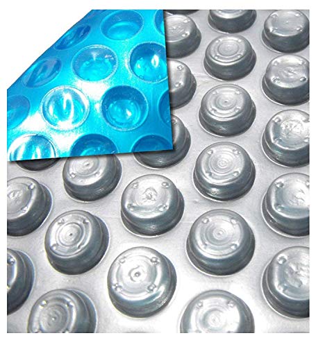 MidWest Canvas Space Age 18-Foot Round Solar Cover | 12 Mil | Heating Blanket for Above-Ground Swimming Pools