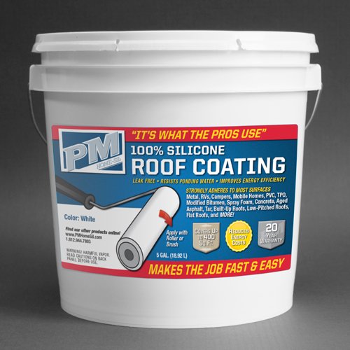 Silicone Roof Coating - White