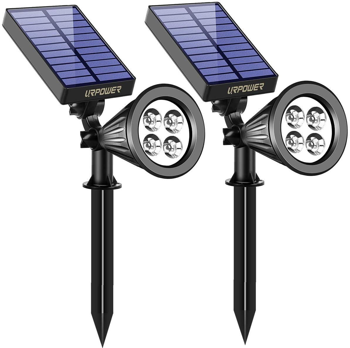 Best solar driverway light: URPOWER Spotlights