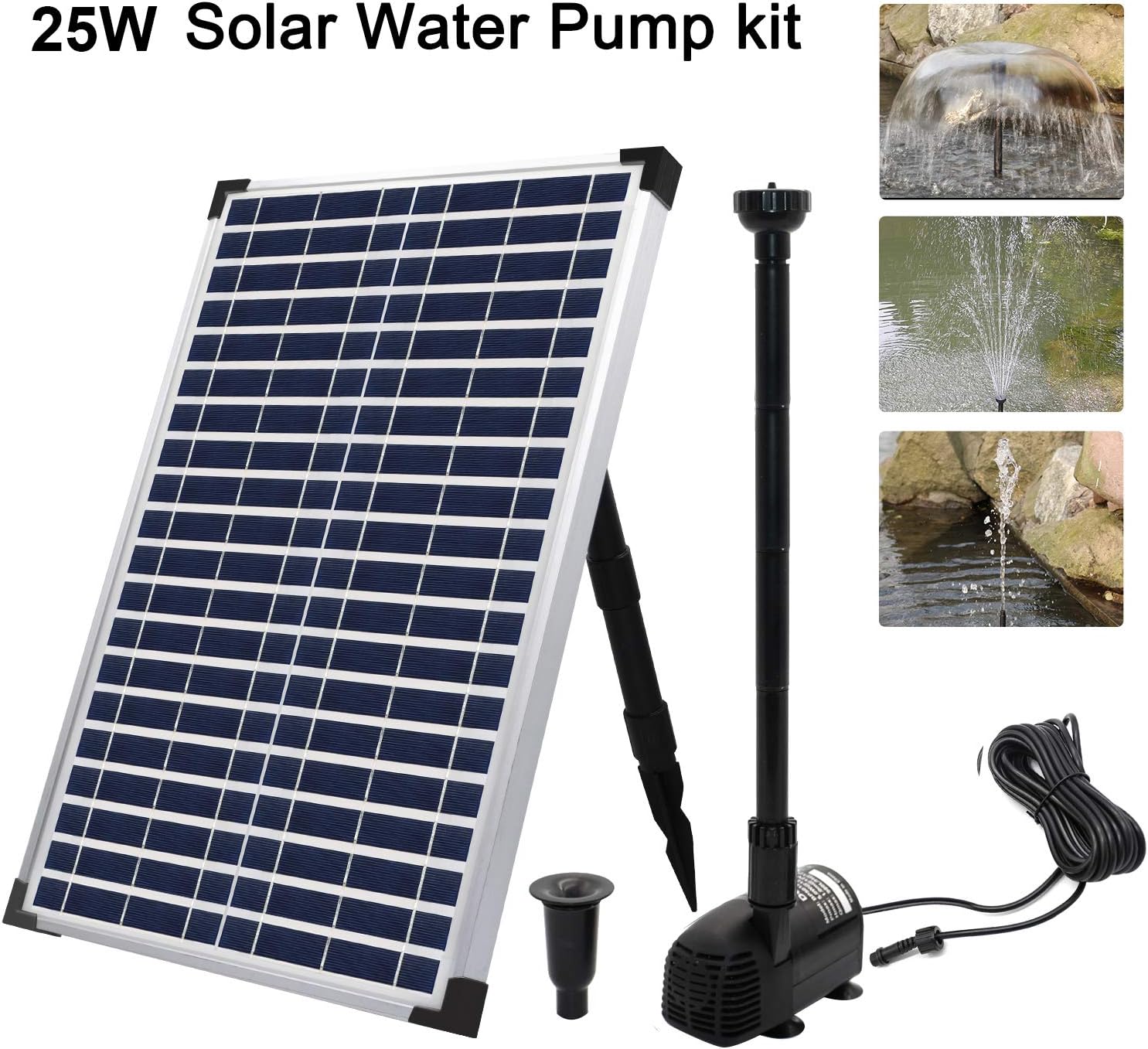 ECO-WORTHY Solar Fountain Water Pump Kit 20 W