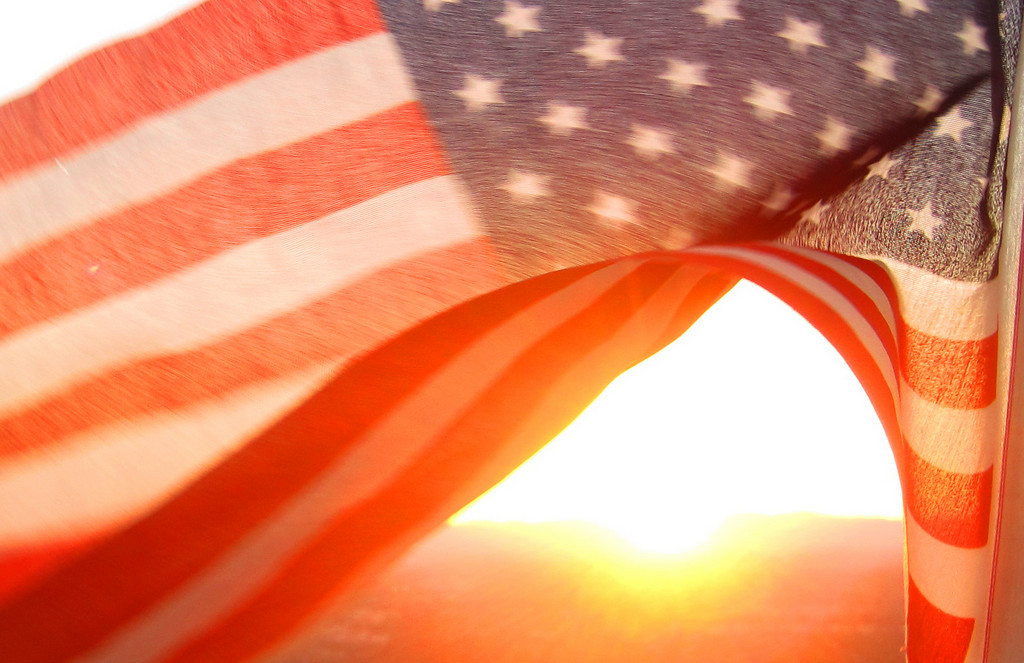 Sunset Flag, Piestewa Peak.