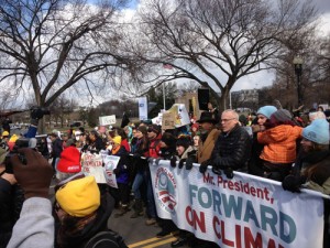 DC rally against the Keystone XL pipeline.