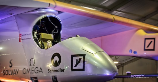 Solar Impulse in Phoenix (photo by Osha Gray Davidson)