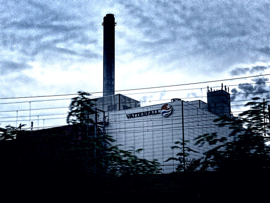 A електроцентрала на въглища в Берлин. (Снимка от Osha Gray Davidson)