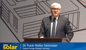 Deutsch Außenminister Frank-Walter Steinmeier
