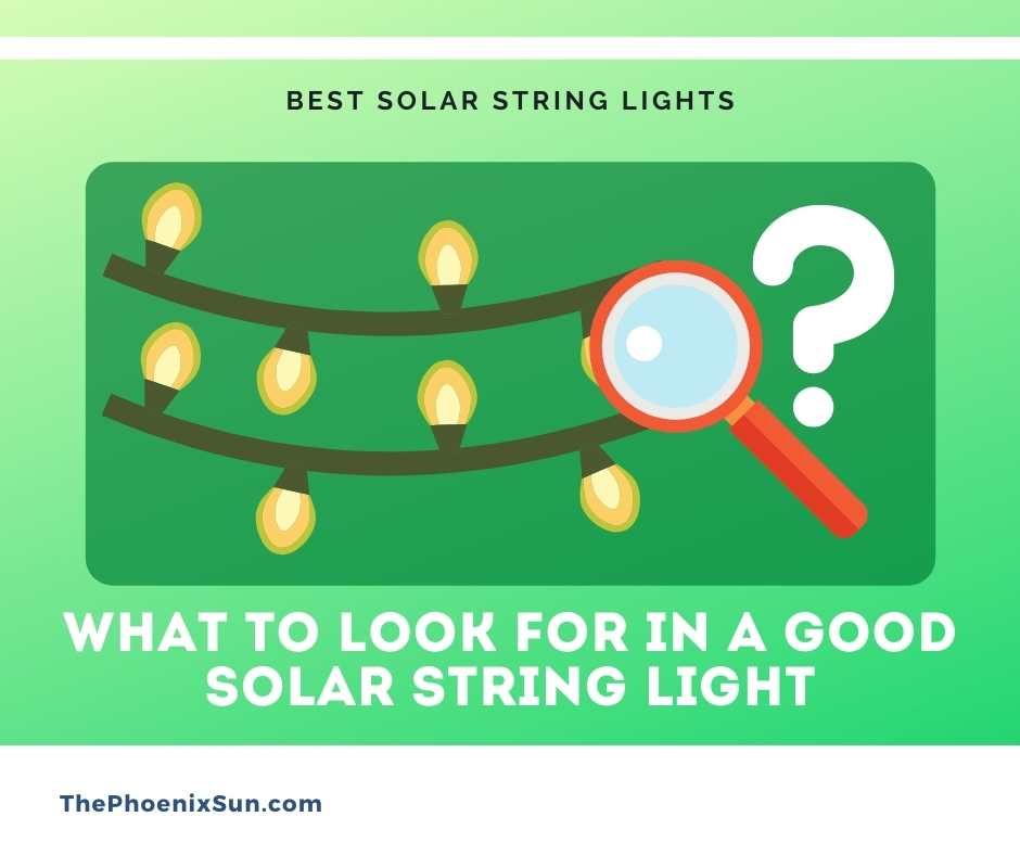 What to Look for in a Good Solar String Light