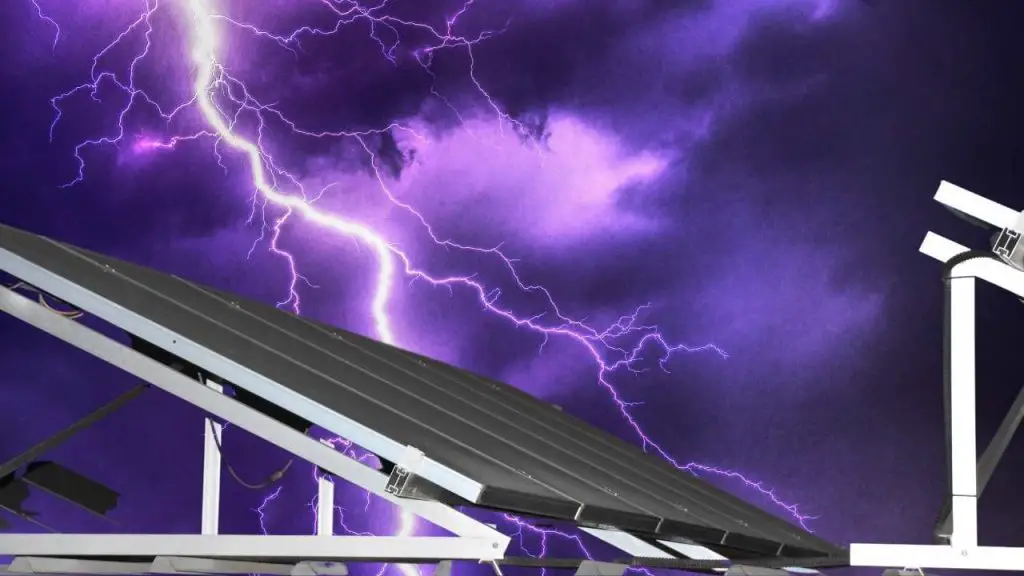 Does Lightning Affect Solar Panels