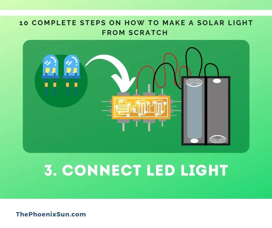 3. Connect Light To Circuit Board