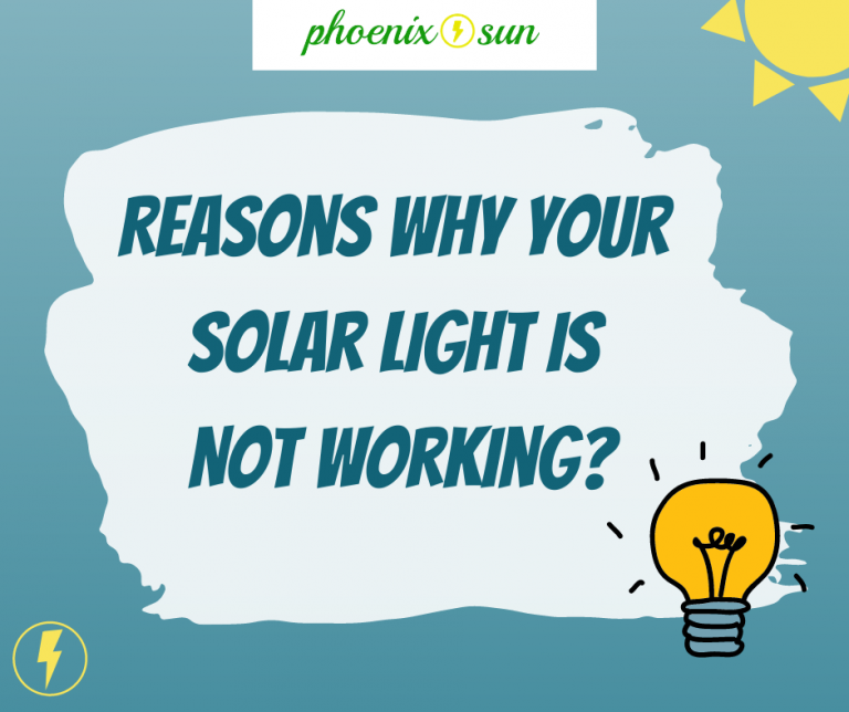 5 Problems Cause Solar Lights Not Working