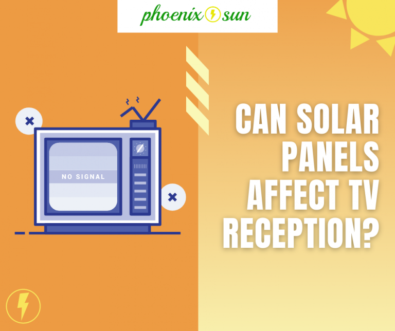 can solar panels affect tv reception