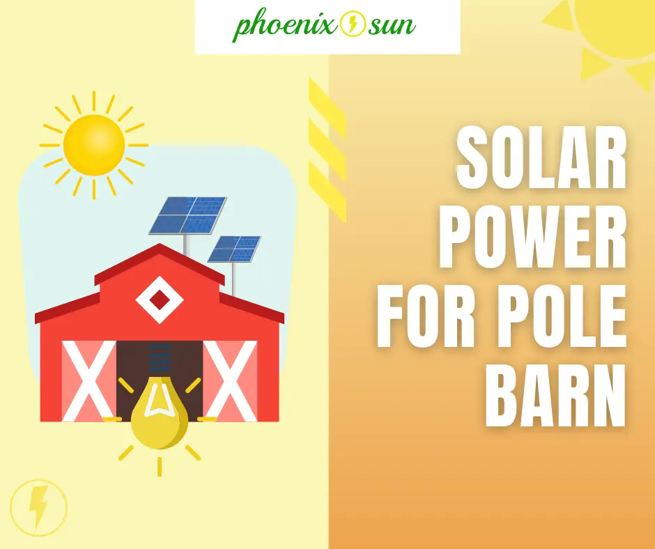 solar power for pole barn